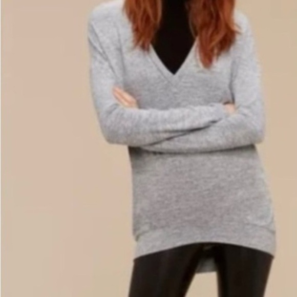 Wilfred Free Devinette Gray Long Sleeve Sweater Women’s XXS Oversized - Picture 9 of 9